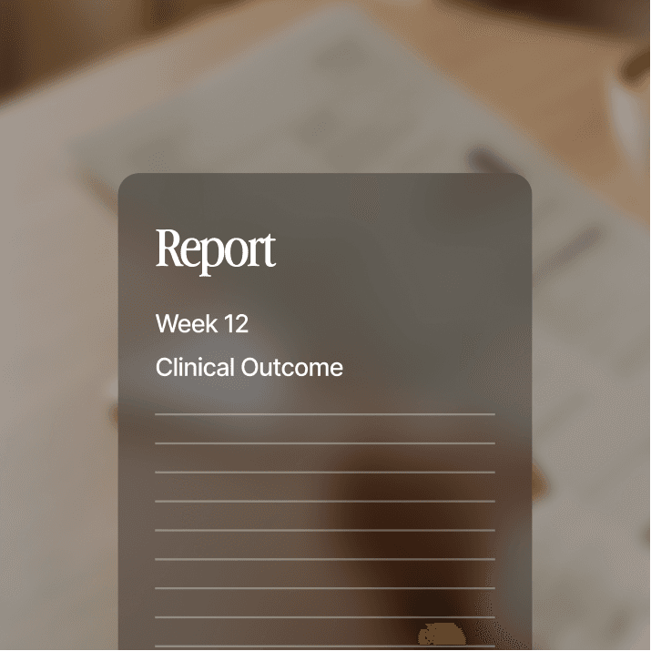 Clinical outcome report
