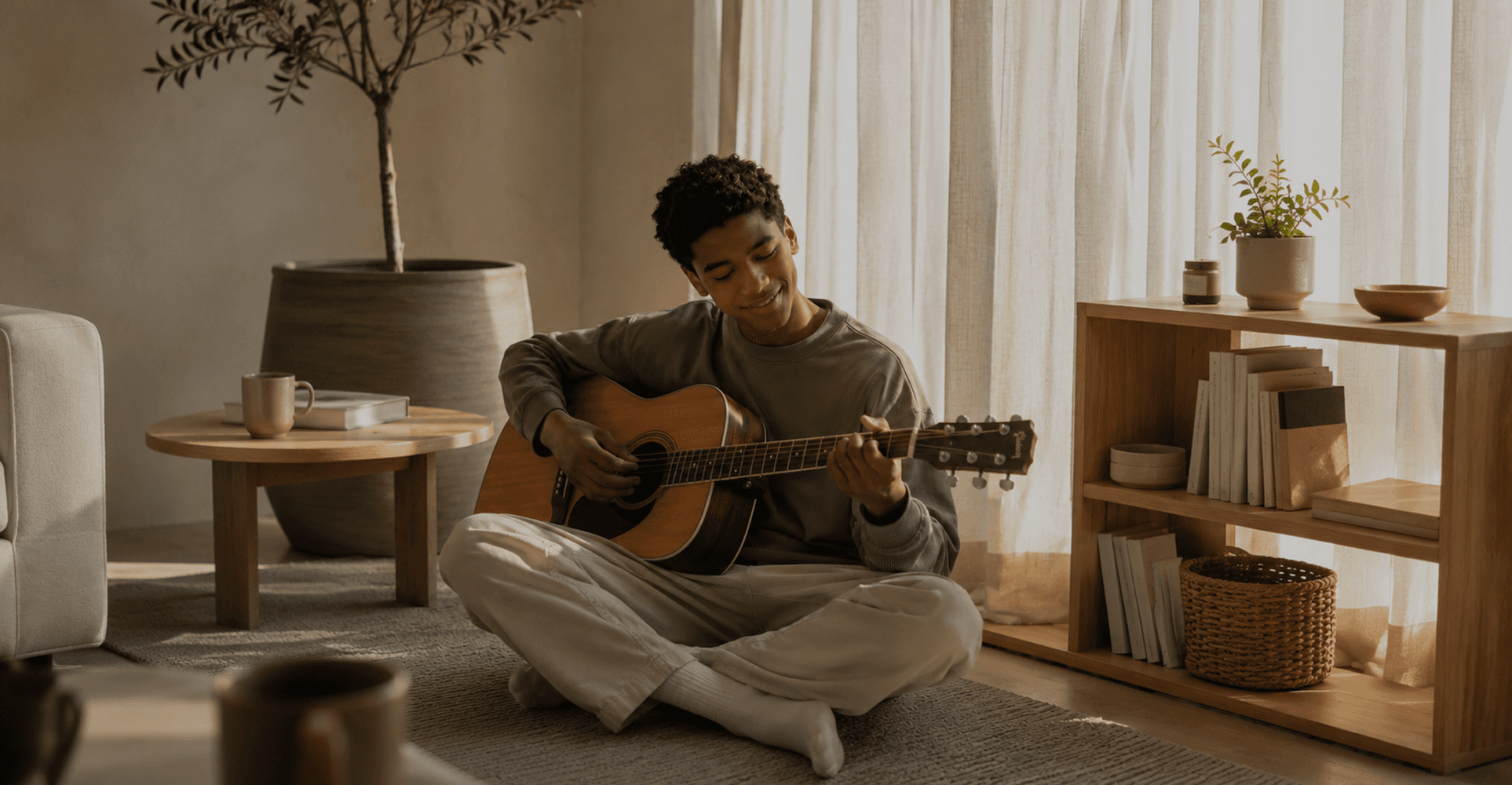 A young person stepping toward a sunlit doorway